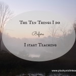 How to Set Yourself Up for an Awesome Lesson