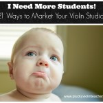 21 Ways to Find Violin Students
