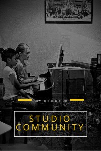 Do you want happier music students and a more secure income? Maybe you need to build your music studio community. Here are seven ways to do just that.