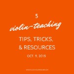 5 Things I’m Loving This Week–October 9, 2015