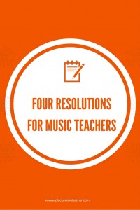 Where I'll be focusing my music teaching efforts in the new year...