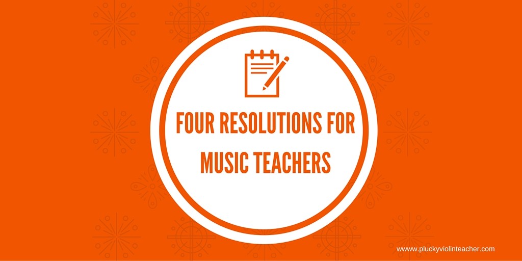 Where I'll be focusing my music teaching efforts in the new year...