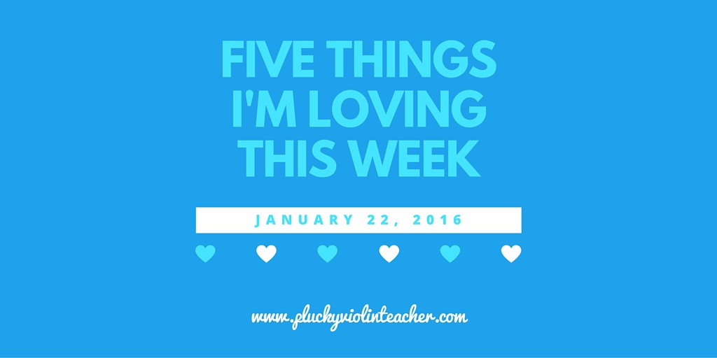 A weekly round up of violin teaching tips, tricks, and resources.