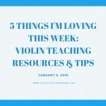 5 Things I am Loving This Week–January 8, 2016