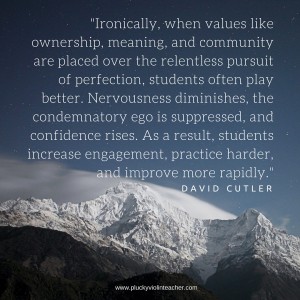 My favorite quotes from The Savvy Music Teacher by David Cutler