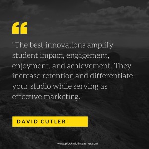 My favorite quotes from The Savvy Music Teacher by David Cutler