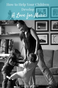 Five ways to help your child develop a love for music. via www.pluckyviolinteacher.com.