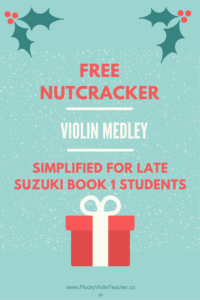 Introduce your child to the world of Tchaikovsky with this free violin arrangement of music from the Nutcracker.