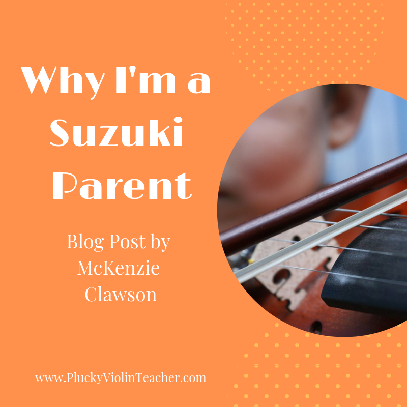 Why Suzuki music lessons are a great option for our family. via www.PluckyViolinTeacher.com